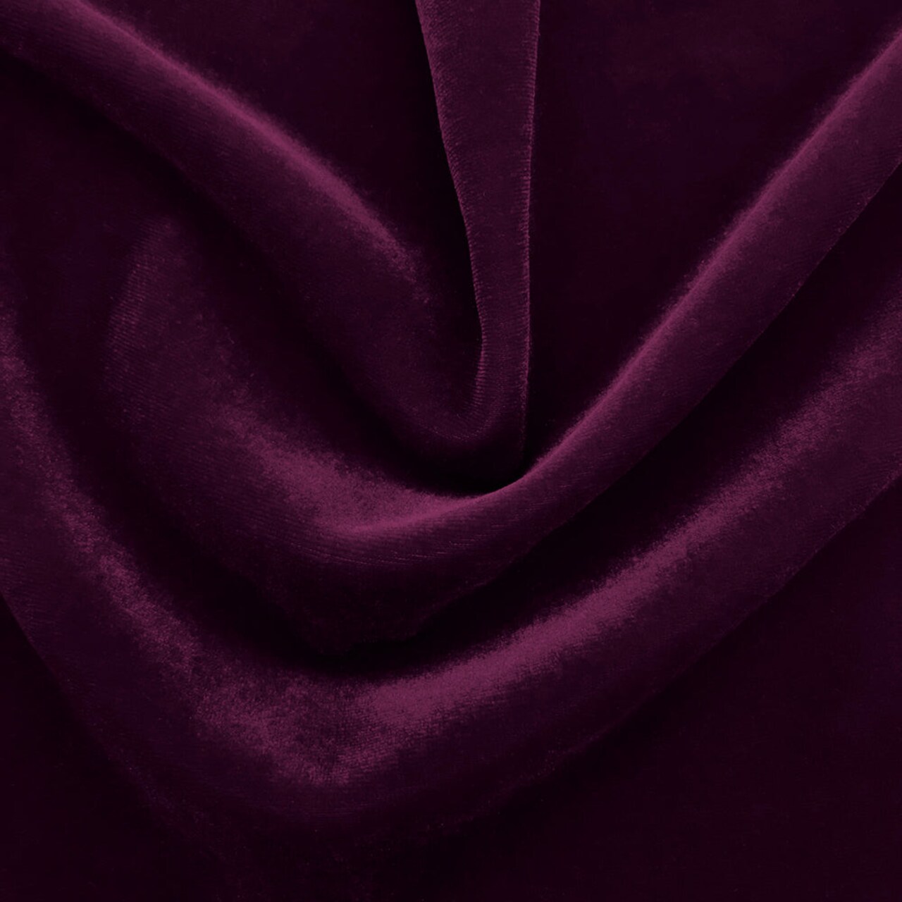 1 Yard Regal Matte Stretch Velvet Fabric 4 Way Stretch Polyester Spandex 60 inch Width